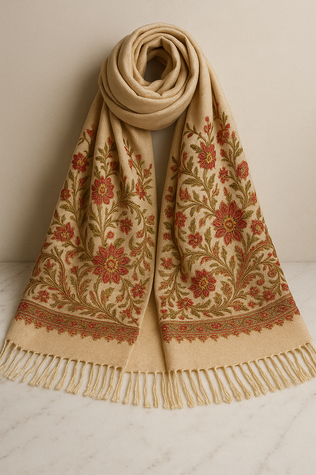 Embroidered Luxury Pashminas